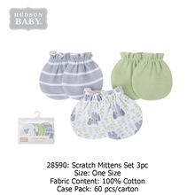 Ӥ�������� ��ץ���� Hudson baby�������� 3pc mitten scratch