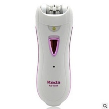 科达Keda-190R女士可充电动拔毛器脱毛器剃毛器剃须刀跨境