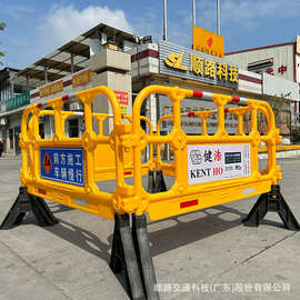 铁马施工科技广场安全围栏顺路塑胶安全栏河胶马市政