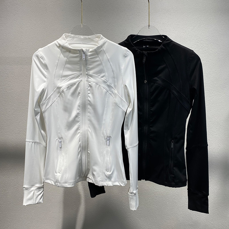 Special Offer Niche 2024 Spring and Summer New Pure Color Stand-Up Collar Slim Outer Jacket Sports Jacket for Women Special Offer Niche 2024 Spring and Summer New Pure Color Stand-Up Collar Slim Outer Jacket Sports Jacket for Women