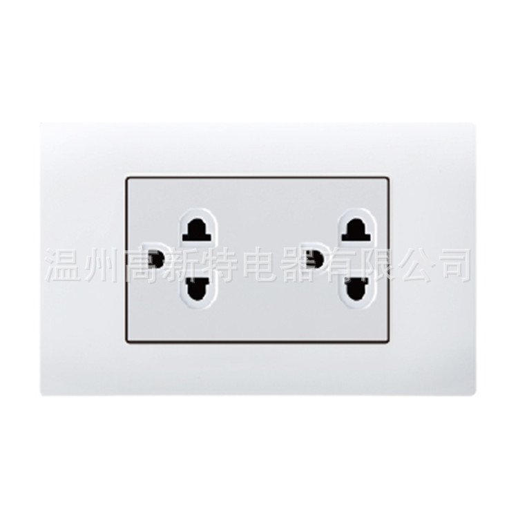 南美118系列 120系列-VA 二位泰式插座  泰式六孔插座 泰国插座