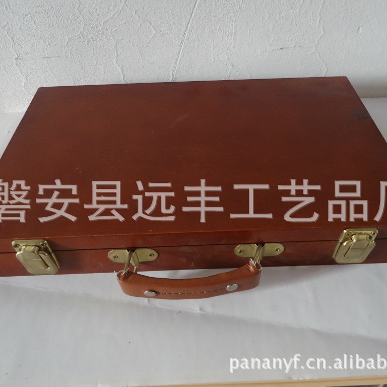 YJ-91实木便携式手提木盒 松木胶合板储物盒 木制工艺手提木盒