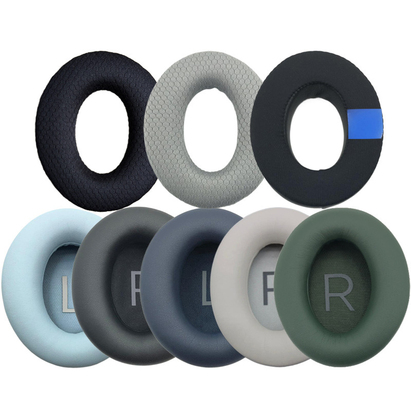 Suitable for Bose Qc45 Headphones, Ear Cushions, Ear Pads, Ear Covers, Gel Mesh Fabric Covers, Replacement Digital Accessories