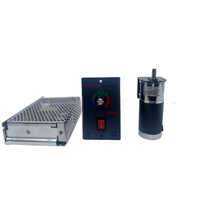 Комбинация микро-редукторного двигателя постоянного тока 12V 24V Низкоскоростная редукторная редукторная машина