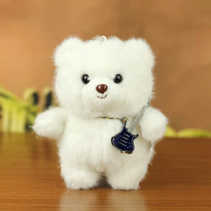 Cute en línea Teddy Bear juguetes de peluche osos colgantes muñecas llaveros muñecas lindos llaveros colgantes pequeños image 8