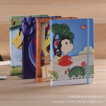 封皮PU仿皮记事本日记本活页本印刷图案定做广告笔记本手帐定制