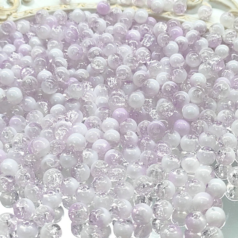 E34 #8mm medio blanco púrpura claro