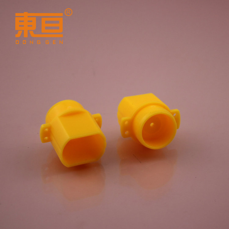 SJCZ273023软黄 水井抽座 压水井抽水电机塞座 130电机软胶塞座