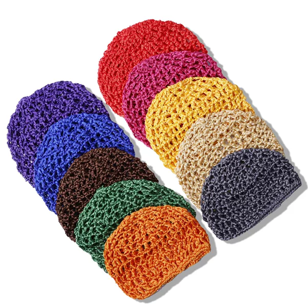 Thick line hook net hat sleeping bag cross-border hot net bag hair hat