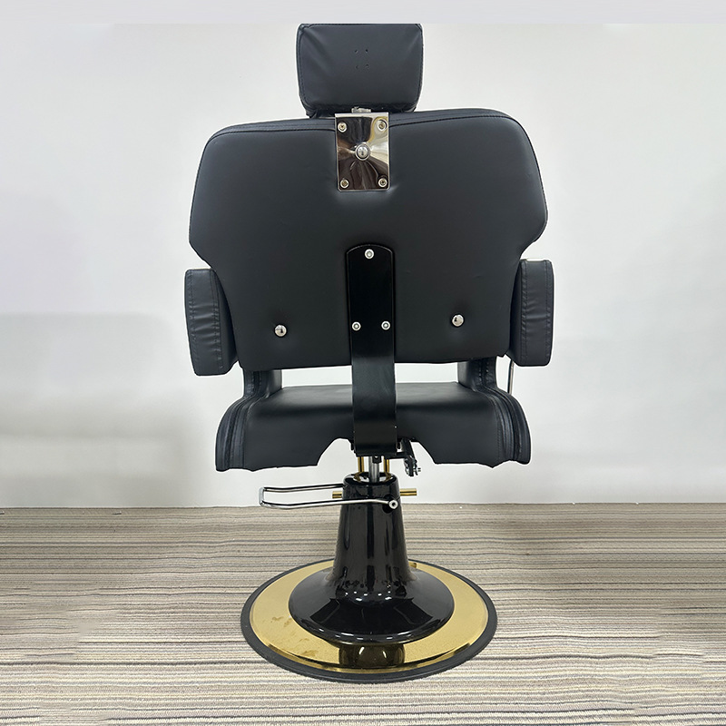 Silla de peluquería silla de afeitar silla de afeitar silla de elevación y caída silla de rojo rotativa silla de corte de pelo silla especial de salón de peluquería