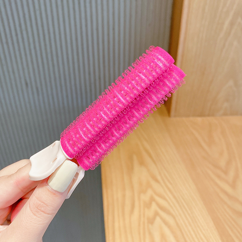 Raíz del cabello clip suelto alto Cráneo almohadilla superior raíz del cabello clip de la cabeza frente sin costura fixed Bangs clip rizador de pelo tocado femenino