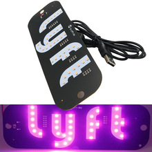 汽车LED的士T-A-X-I 指示灯 LYFT USB 车灯牌照灯 5-6V
