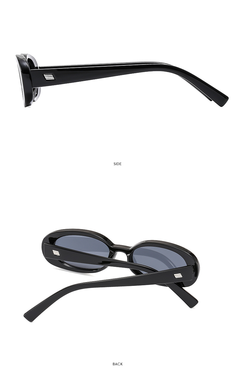 Vacation Classic Style Streetwear Geometric PC UV400 Protection Oval Frame Full Frame Women's Sunglasses display picture 13