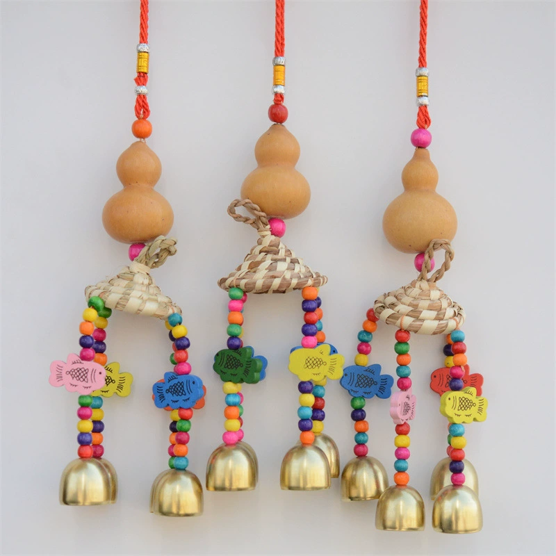 Национальные особенности ветра креативные соломенные шляпы тыквы злодейские кожаные юбки ветровых колокольчиков бар гостиница подвески ветровых колокольчиков можно заказать