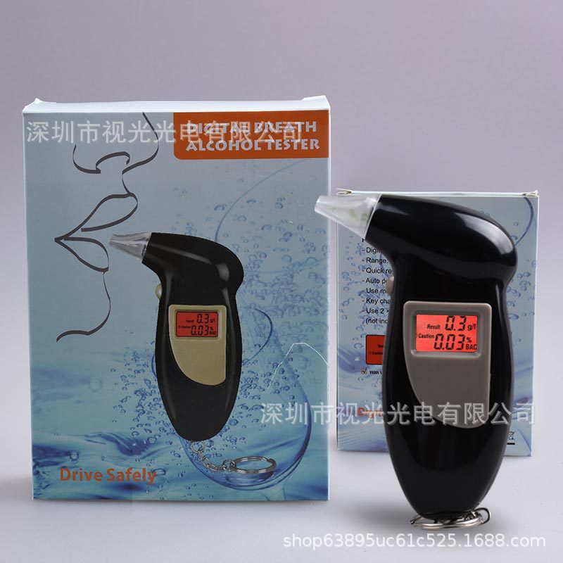 鸟嘴呼吸式酒精测试仪  车载仪酒精检测 工厂直销爆款