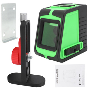 Cross-border portable mini laser infrared level Green Light 2-line high precision level automatic leveling