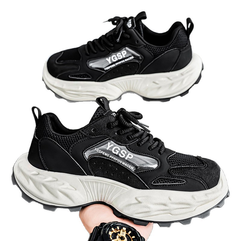 Hombre 2025 nueva primavera y verano corriendo todos los días sin cordones transpirable tendencia casual moda zapatos deportivos cómodos