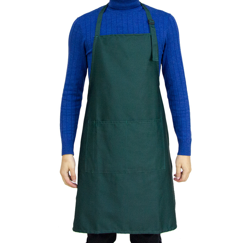 ポリエステル綿230 g重さ80/20エプロングリーン