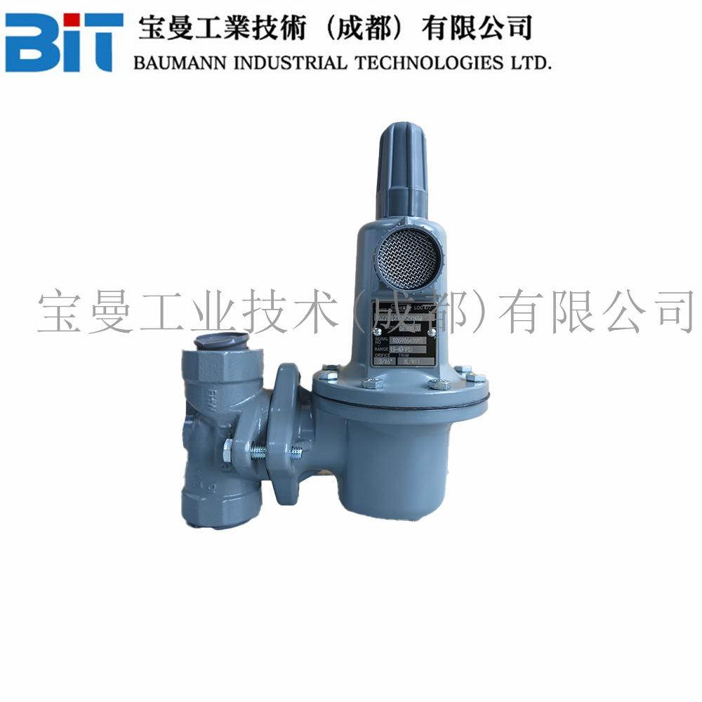Fisher费希尔627-2AA52全新原装CF8M钢燃气减压阀稳压器15-40PSI
