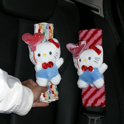 Seat belt shoulder pad: pad Kate cat 50th
