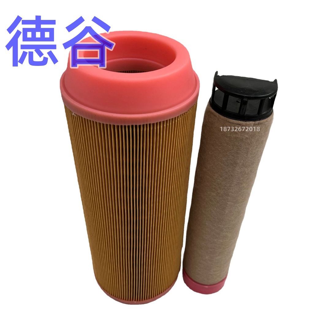 国产空气滤清器滤芯 32/917804工程机械矿山设备挖掘机空气滤芯仓