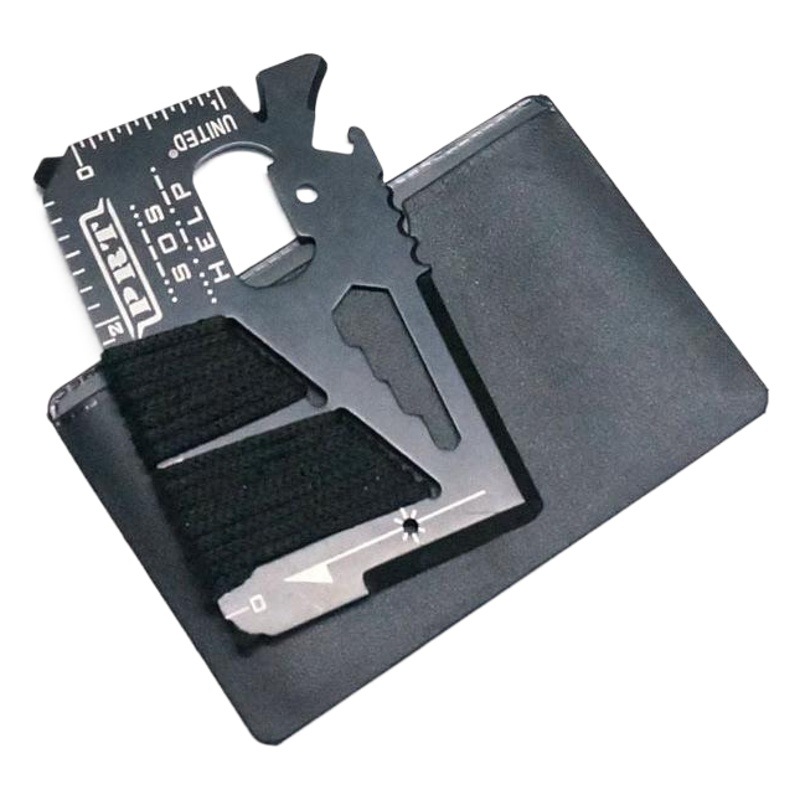 Outdoor Multifunctional Stainless Steel Tool Card, Military Knife Card, Tool Card Knife, Rope, Survival Card, Portable Multi-Purpose