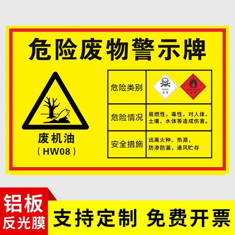 새로운 폐기물 엔진 오일-알루미늄 Sheet-30x40cm