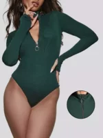 Платье с длинным рукавом типа tight jumpsuit для девушек