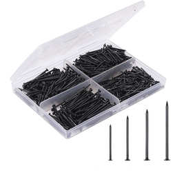 盒装200pcs五金组合套装小钉钉子悬挂图片挂钉挂钉相框图画钉