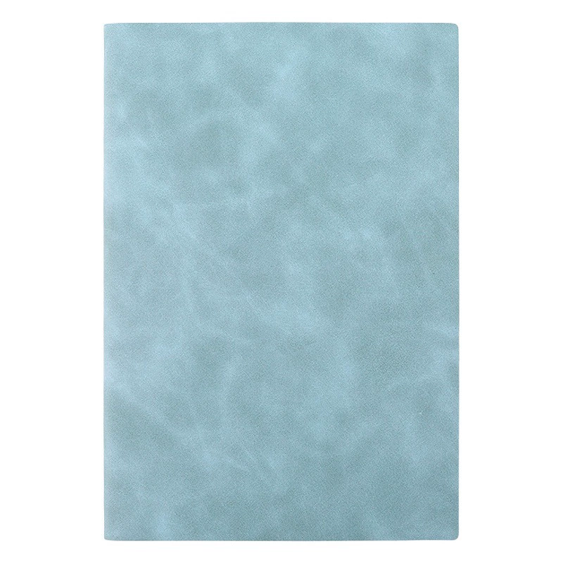 Спот PU бизнес ноутбук A5 мягкая кожа сплошной цвет блокнот