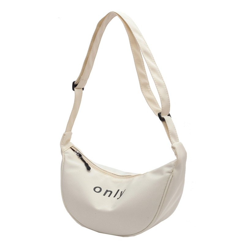 2022 nuevo bolso de las mujeres de alta calidad de moda todo partido hombro bolsa de mensajero popular estilo occidental nylon dumpling pequeña bolsa de moda