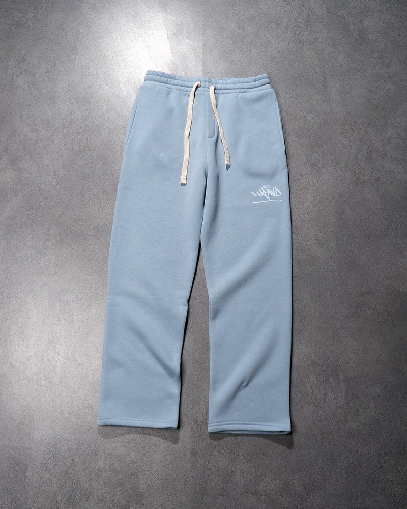 Unisex Fleece-Lined Wide-Leg Pants With Custom Logo Print – Trendy Drawstring Joggers, Loose Fit, Warm & Stylish, S-XXXL (Black/Grey/Blue/Red/White)_viptrois.com
