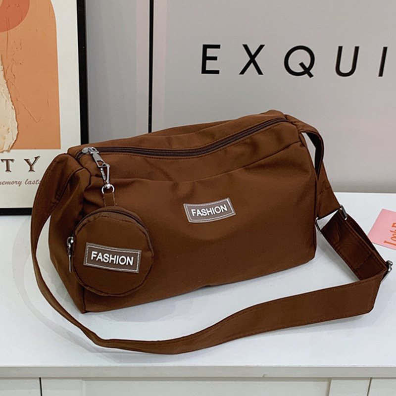 Large Capacity Women's Shoulder Bag Nylon Crossbody Work Bag_voghion.com