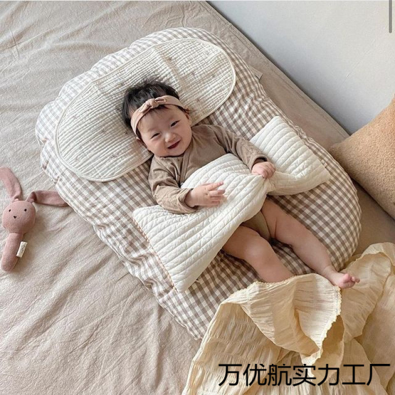 Children's Bionic Sleeping Bed, Crib, Baby Anti-Jump Bed, One-Piece Drop Shipping Wholesale