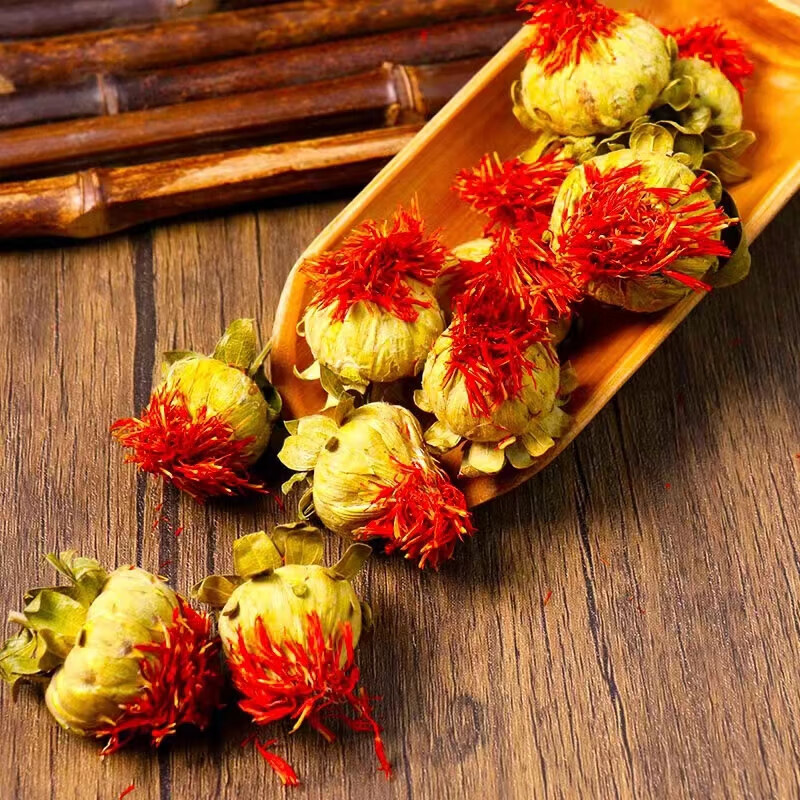 Tibetan Safflower Fruit Hong Hua Guo 500g Whole Dried Flowers for Herbal Tea and Infusions key features