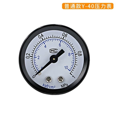 Domestic air pressure gauge Y40-1MPA, diameter 40 (02006087)
