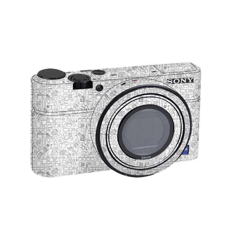 Совместимая с Sony камера наклейки, стикер, 100 м, 1 штука