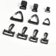 Plastic triangle hook buckle POM plastic dog buckle hanging buckle key chain plastic buckle luggage hanging buckle mountaineering bag buckle