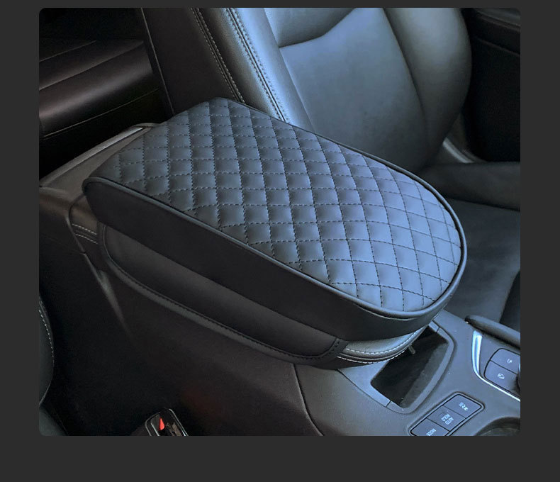 Four-Season Universal Armrest Pad Car Armrest Box Booster Pad Interior Modified Car Armrest Box Pad Cross-Border Wholesale