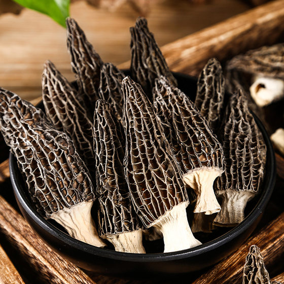 Dried morel mushroom super wild Yunnan specialty first crop edible mushroom gift box wholesale support one-piece delivery