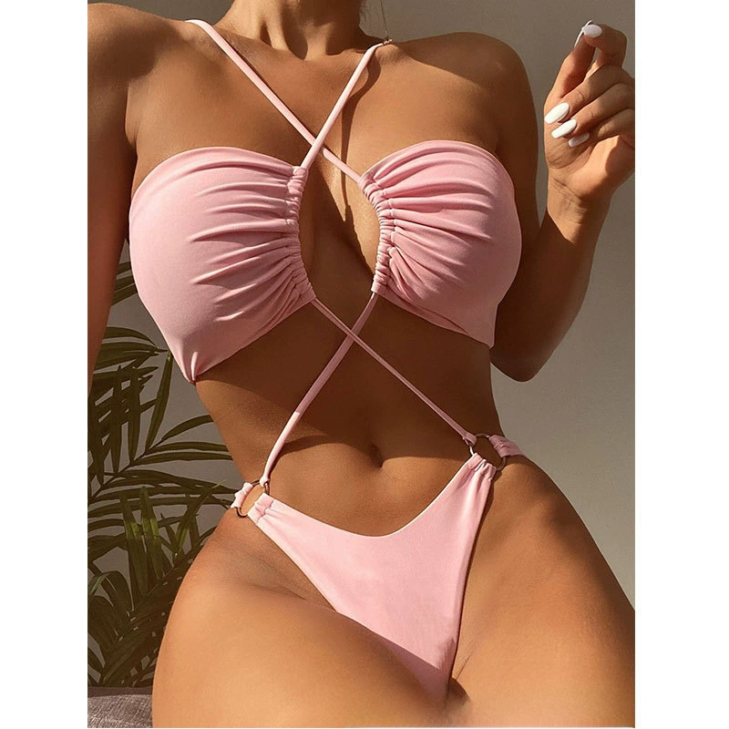 Комбинезон, сексуальный купальник, пояс, 2023, европейский стиль, AliExpress, оптом