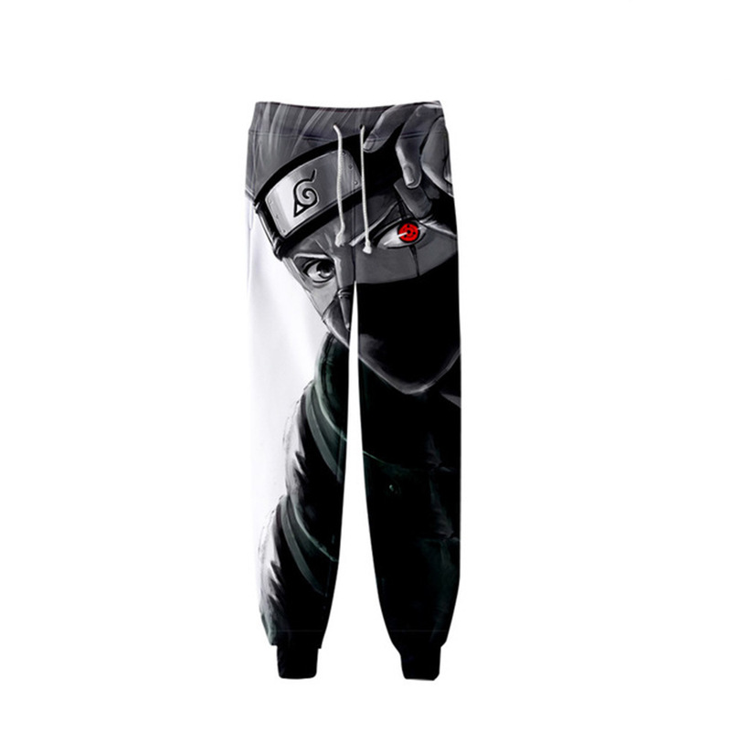 New Anime Naruto Kakashi 3D Print Men's Sports Pants Jogging Pants Casual Pants Factory Outlet