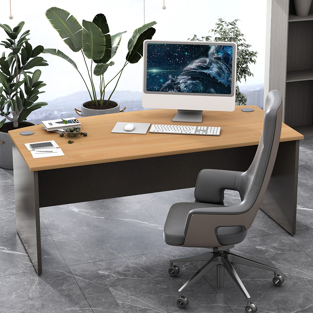 Mesa de jefe simple, moderna y simple, mesa de clase grande, mesa de jefe, mesa de finanzas, mesa de oficina, mesa de gerente.