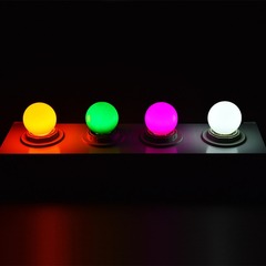LED multicolor ball bulb red yellow blue green orange pink purple white festival celebration bulb household ambiance light
