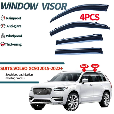 For Volvo XC90 Rain and Sunny Weatherboard VOLVO XC90 2006-2020 Window visor