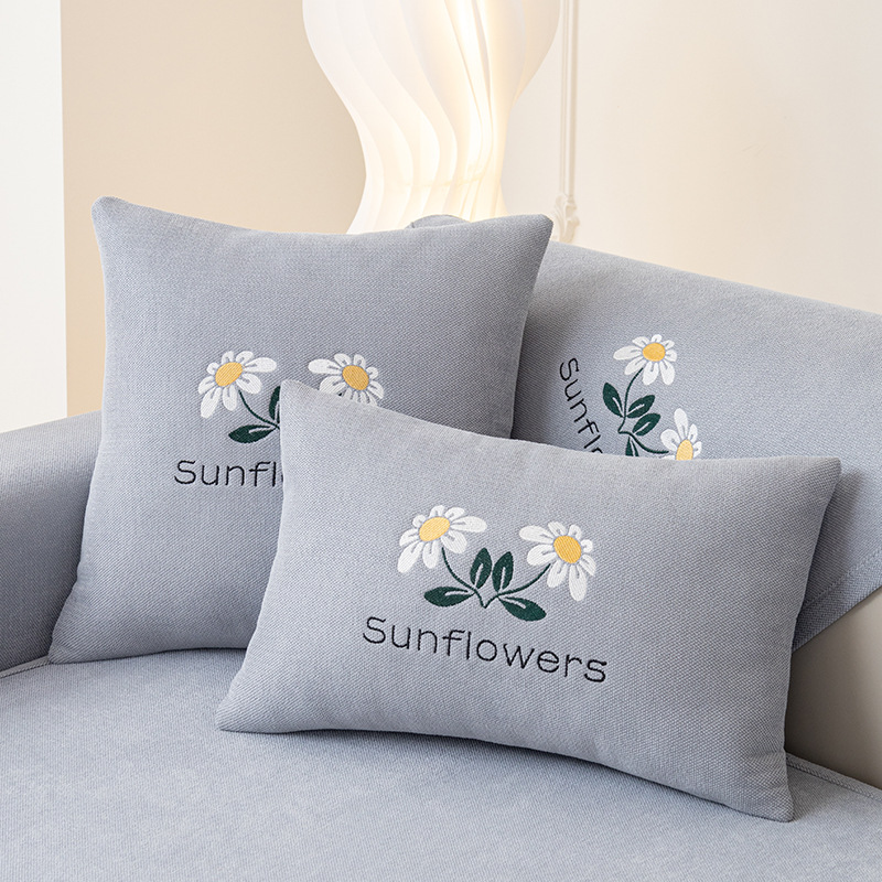 Rutschfestes Sitzkissen mit stilvollem Blumenmuster, ganzjährig im Wohnzimmer einsetzbar, in verschiedenen Größen und Farben erhältlich_voghion.com