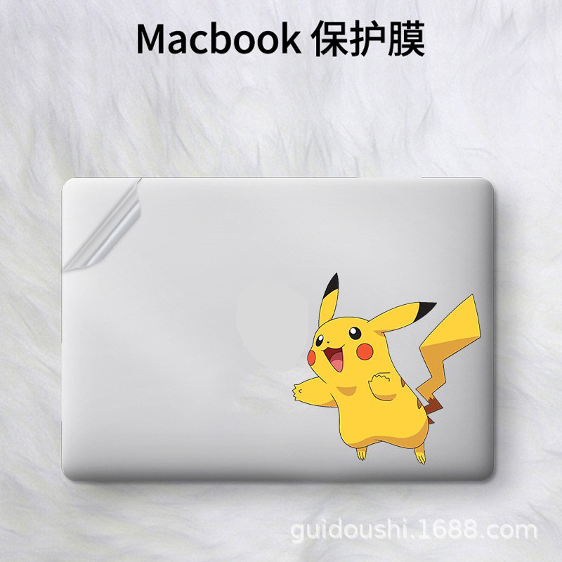 适用2023款macbookair 13苹果电脑贴纸macbook pro16贴膜笔记本膜