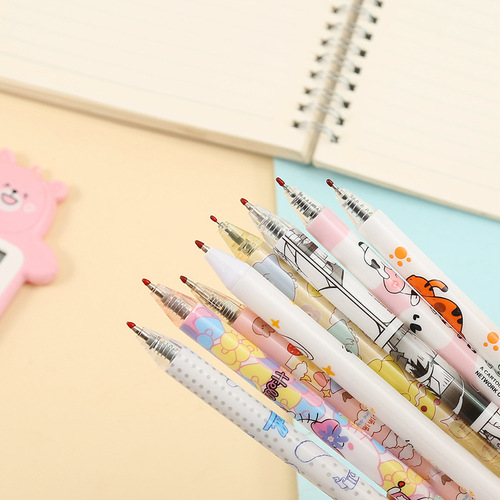 Creative cartoon blind box pen student learning supplies small prizes neutral pen blind box stationery wholesale