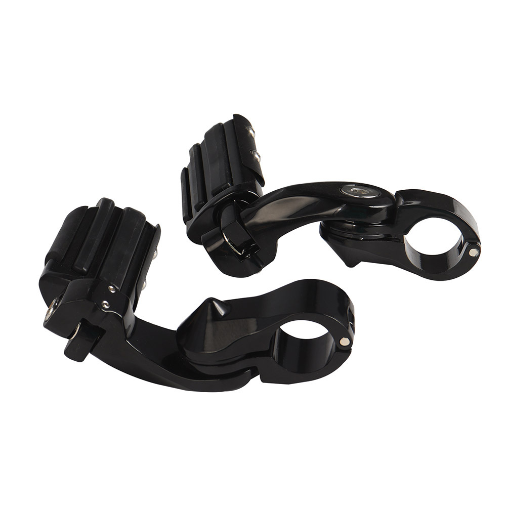 Universal Motorcycle and Electric Vehicle Footrests, Bumper Guard Bars, Rest Footrests, Short Brackets, Harley Indian Accessories
