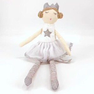 INS Estilo nórdico larga pierna princesa lindo niños comodidad muñeca felpa compañero juguete muñeca regalo de cumpleaños